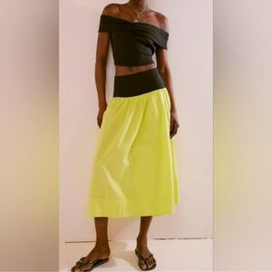 Free people Cooler n Capri Co-Ord Set